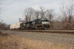 NS 4559 takes a stack train East